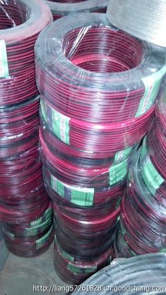 北京昆侖紅黑平行線北京LED連接線昆侖紅黑平行喇叭線_世界工廠網